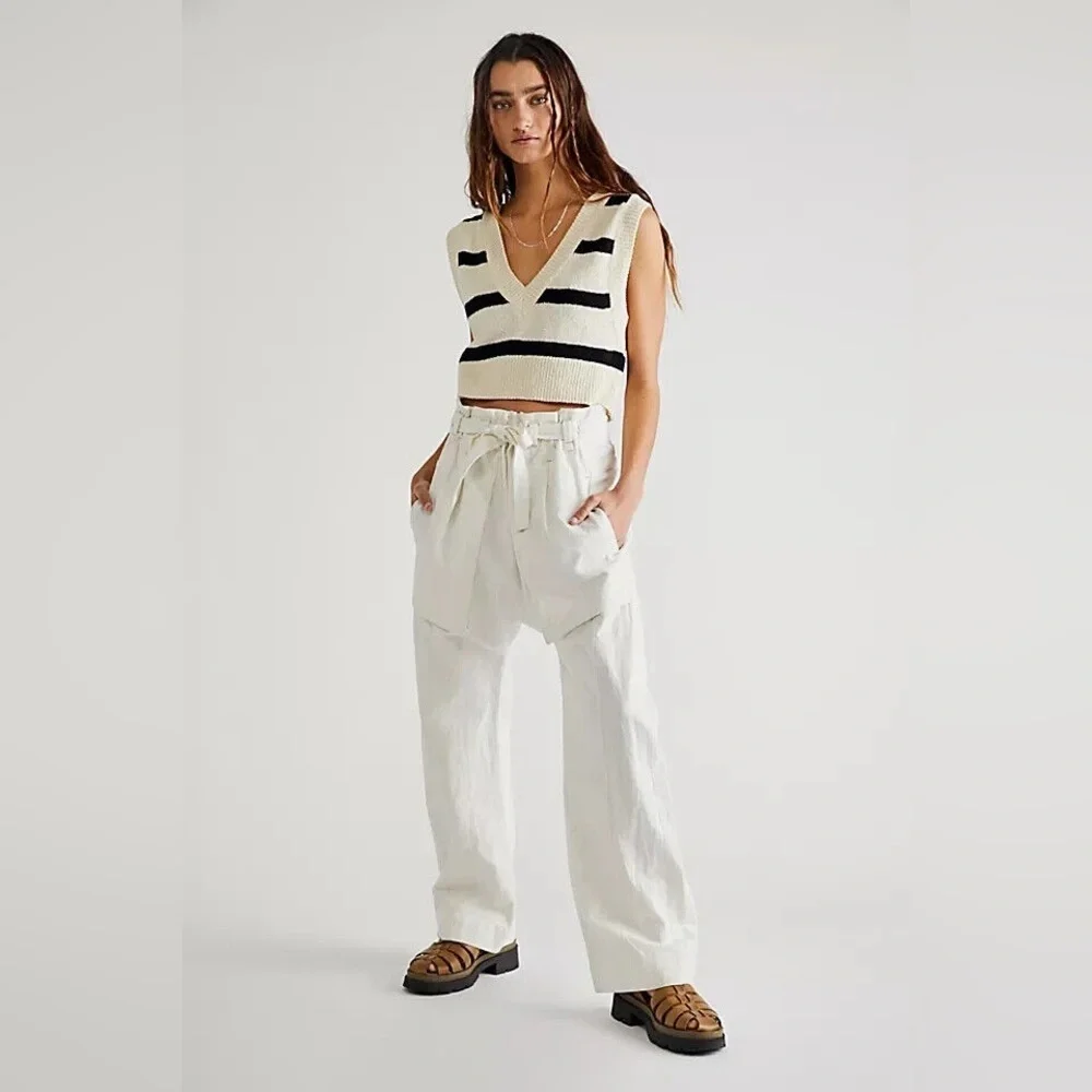 🌸Free People Sky Rider Straight-Leg Pants